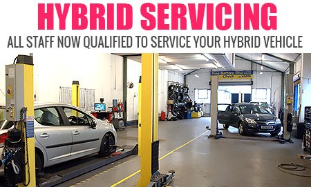 Hybrid Servicing: All staff are now fully trained to service your hybrid vehicle